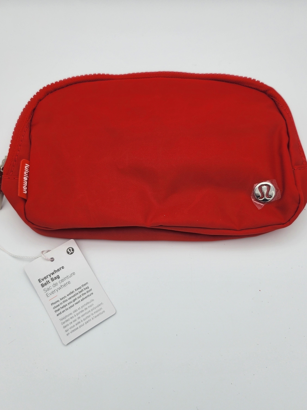 lululemon Everywhere Belt Bag 1L Bright Red NWT